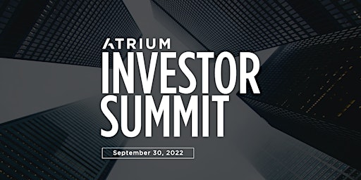 Atrium Investor Summit 2022