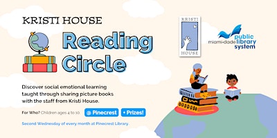 Kristi House Reading Circle at Pinecrest Library primary image