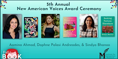 5th Annual New American Voices Award Ceremony