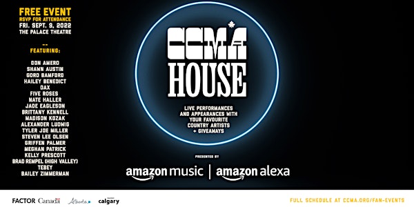 CCMA House Presented by Amazon Music and Alexa