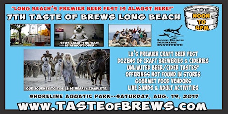 2017 Taste of Brews Long Beach primary image