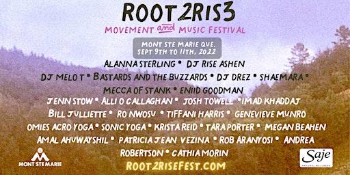 Gather in the mountains for movement, music and good vibes.