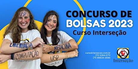 Imagem principal do evento Concurso de Bolsas 2023 - Curso Interseção