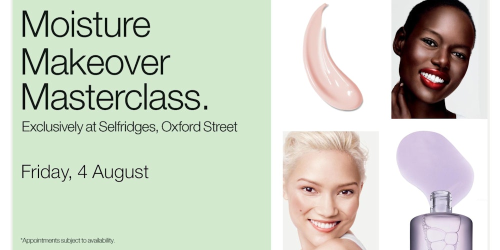 Moisture Makeover Masterclass with Clinique
