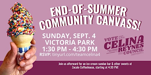 End-of-Summer Community Canvass