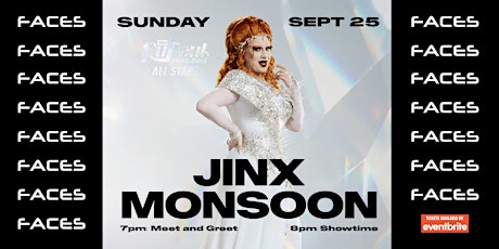 All Star Summer Series w/Jinkx Monsoon  at Faces Nightclub