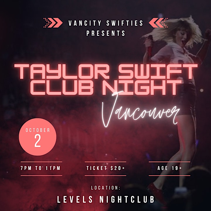 Vancouver Taylor Swift Club Night (Autumn Version) image