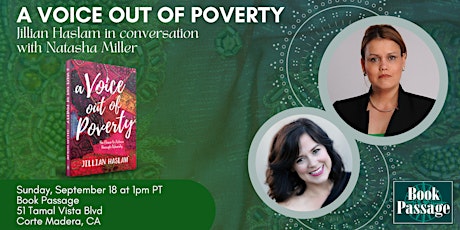 A Voice out of Poverty: Jillian Haslam in conversation with Natasha Miller