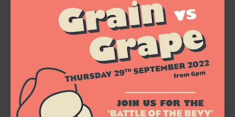 Grain vs Grape 4 course wine & beer night