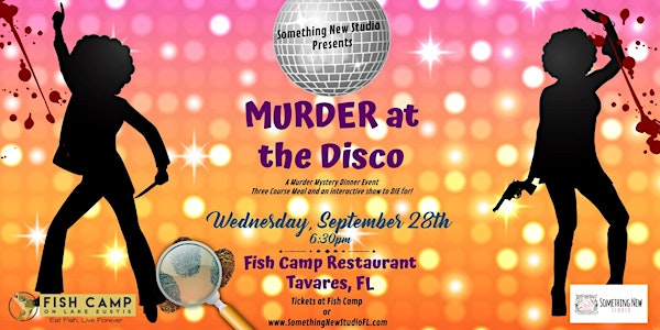 MURDER at the Disco - an interactive disco murder mystery dinner event