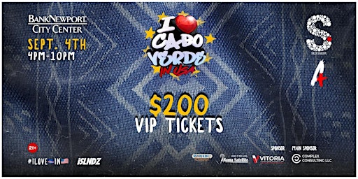 I Love Cabo Verde VIP ticket