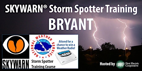 National Weather Service SKYWARN® Storm Spotter Training - Bryant primary image