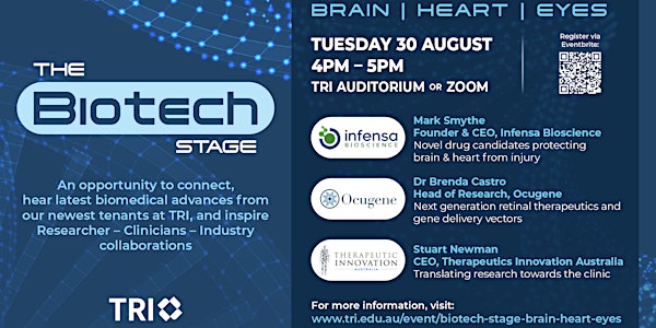 The Biotech Stage - Brain | heart | eyes