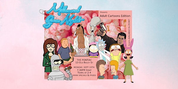 Millennial Quiz Night: Adult Cartoons Edition