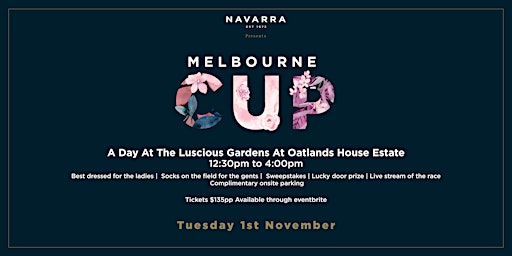 Melbourne Cup 2022 at the Gardens of Oatlands House Estate