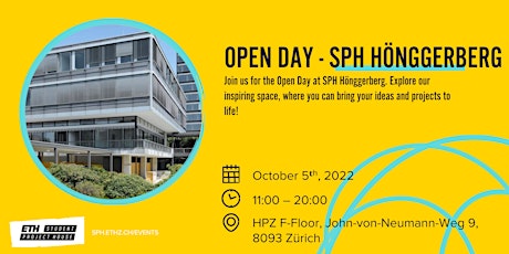 Open Day - SPH Hönggerberg