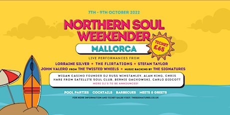 Mallorca Northern Soul Weekender 2022  - Español primary image