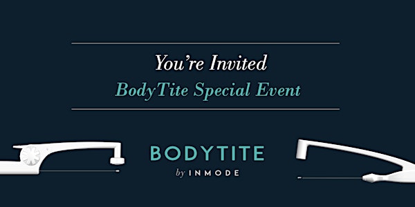 BodyTite/FaceTite Special Event with Dr. Leif Rogers