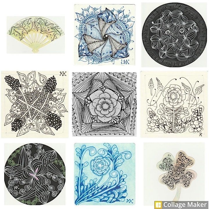Zentangle : Mindful Art Therapeutic Practice Session image
