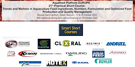 Aquafeed Platform EUROPE - 21st Practical Aquafeed Short Course