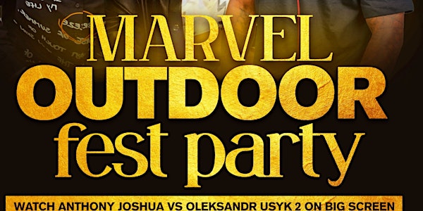 Marvel outdoor fest party