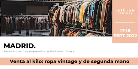 Mercado de Ropa Vintage al peso - Madrid