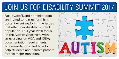 LACCD Disability Summit 2017 
