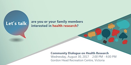 A Community Dialogue on Health Research (Victoria) primary image