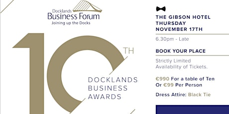 10th Docklands Business Awards