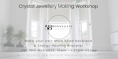 Crystal Jewellery Making Workshop