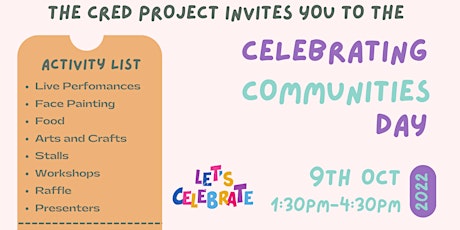 CRED Project Celebrating Communities Day