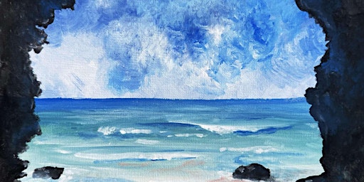 Image principale de Serene Paradise Beach - Paint and Sip by Classpop!™