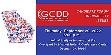2022 GCDD Candidate Forum on Disability Issues