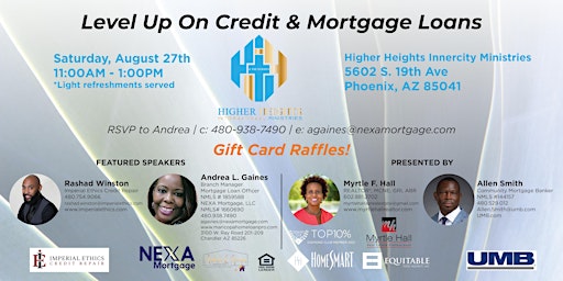 Level Up On Credit & Mortgage Loans