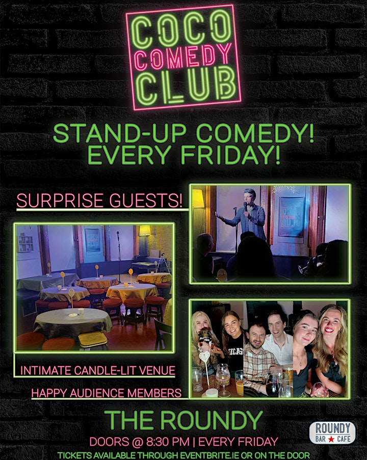 CoCo Comedy Club: Friday Night Laughter feat. Taran O'Sullivan image