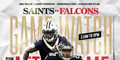 falcons and saints game today