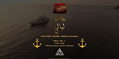 LAYALY ARABIAN BOAT PARTY 2  EDITION primary image