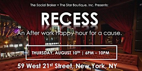 Recess, an Afterwork Happy Hour for a Cause primary image