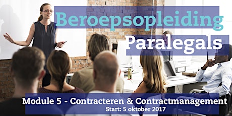 Primaire afbeelding van Beroepsopleiding Paralegals - Contracteren & Contractmanagement