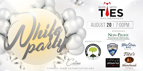 Hauptbild für 15th Annual White Party - Presented by Guys with Ties Philanthropy