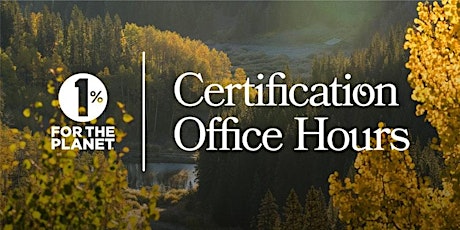 September - Certification Office Hours