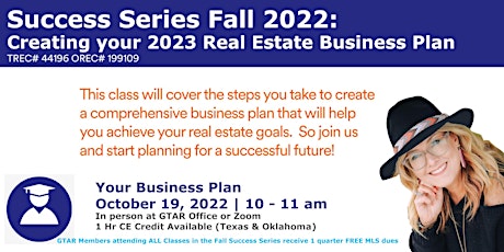 Creating your 2023 business plan