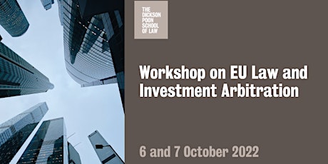 Workshop on EU Law and Investment Arbitration primary image