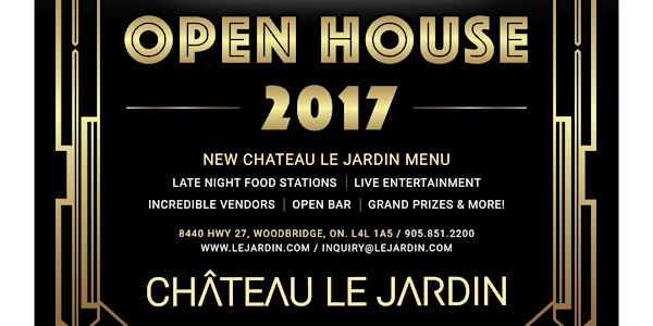 Chateau Le Jardin Open House 2017