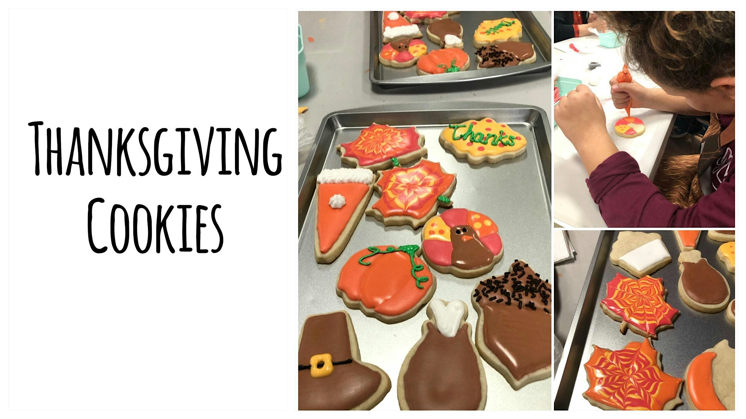 Thanksgiving Sugar Cookie Decorating Class
