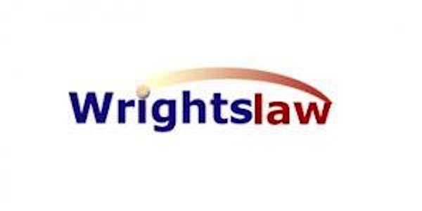 Wrightslaw Special Education Law and Advocacy Training