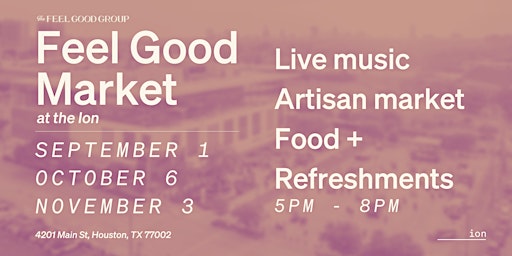 Feel Good Market at the Ion