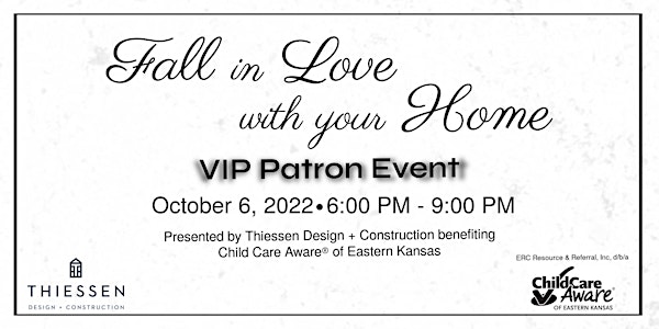 Fall in Love with your Home Fall Tours - VIP Patron Event