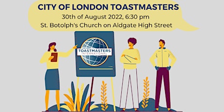 Public Speaking with City of London Toastmasters