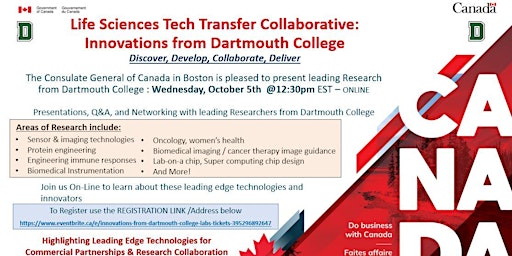 Life Sciences Technology Transfer Collaborative - Dartmouth  College